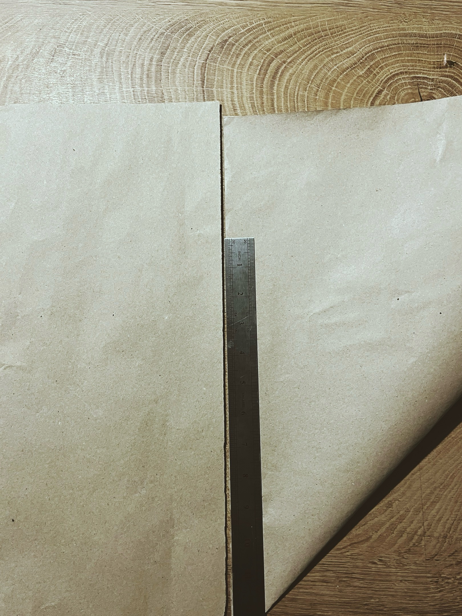 Obálka ze čtvercového papíru – krok 1